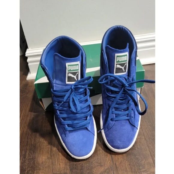 COPY - Puma mid classic sneakers size 7 in mens/8.5 in womens. - Picture 2 of 4